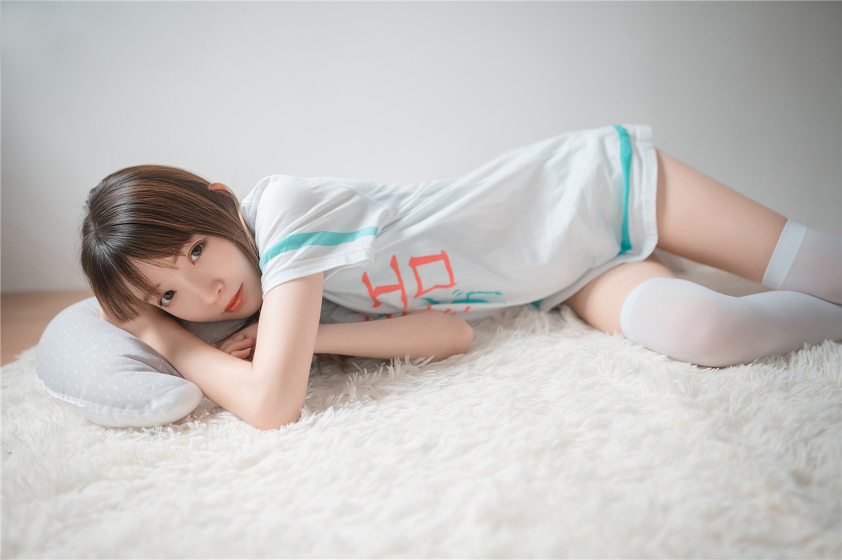 图片[1]-祖木子 – NO.022 活力白丝少女 [50P]-XikXak